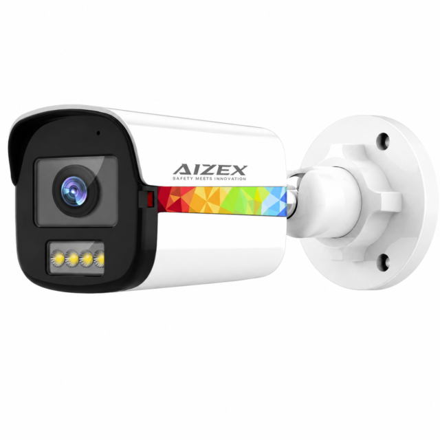 AIZEX 5 MP IP BULLET COLOUR WITH AUDIO CAMERA